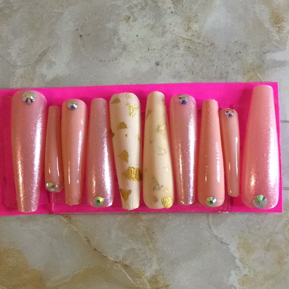 Xl Ballerina Pink Nails